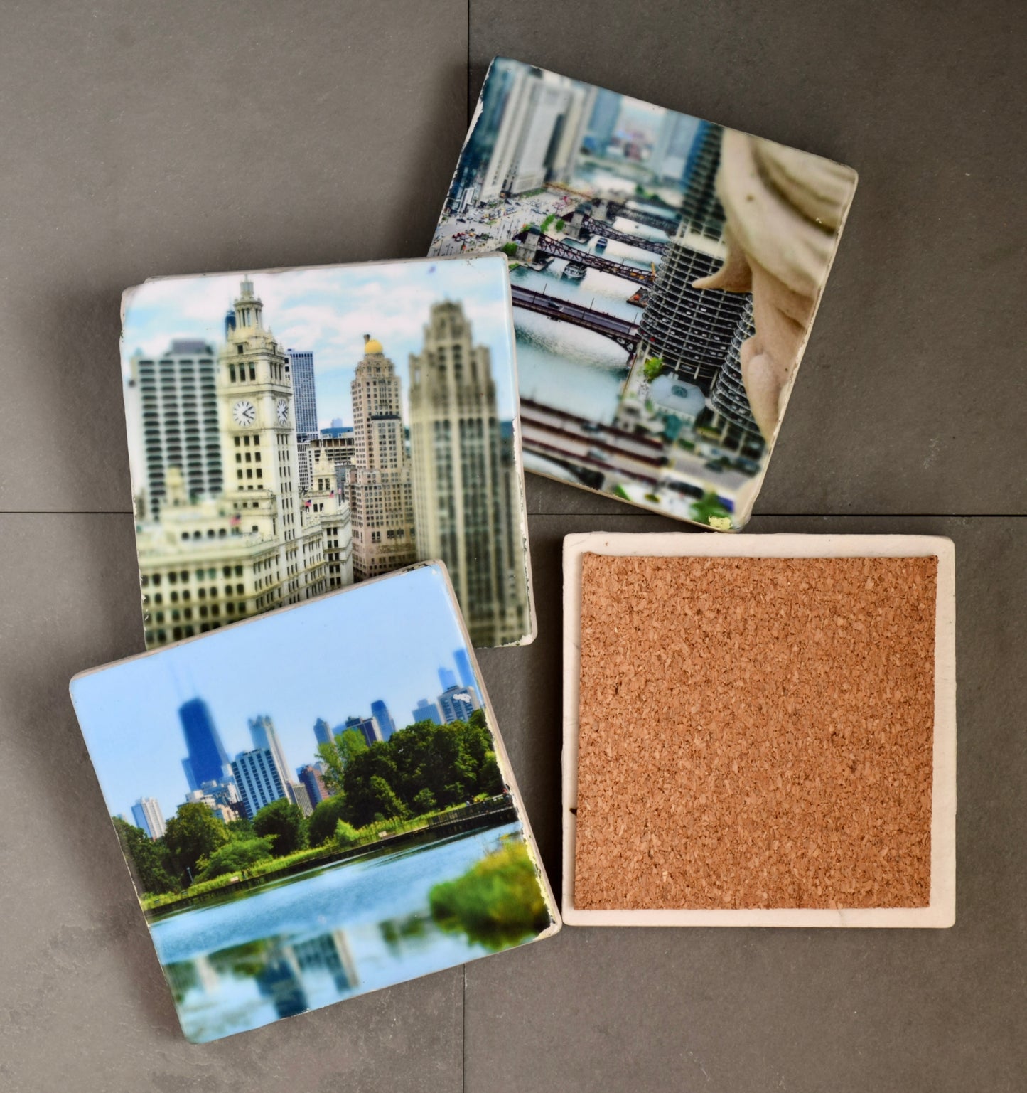 Stone Coasters - Chicago Coasters of Downtown Chicago
