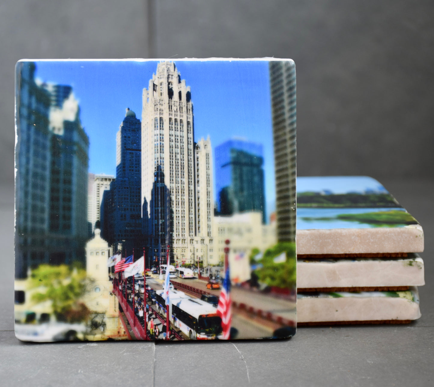 Stone Coasters - Chicago Coasters of Downtown Chicago