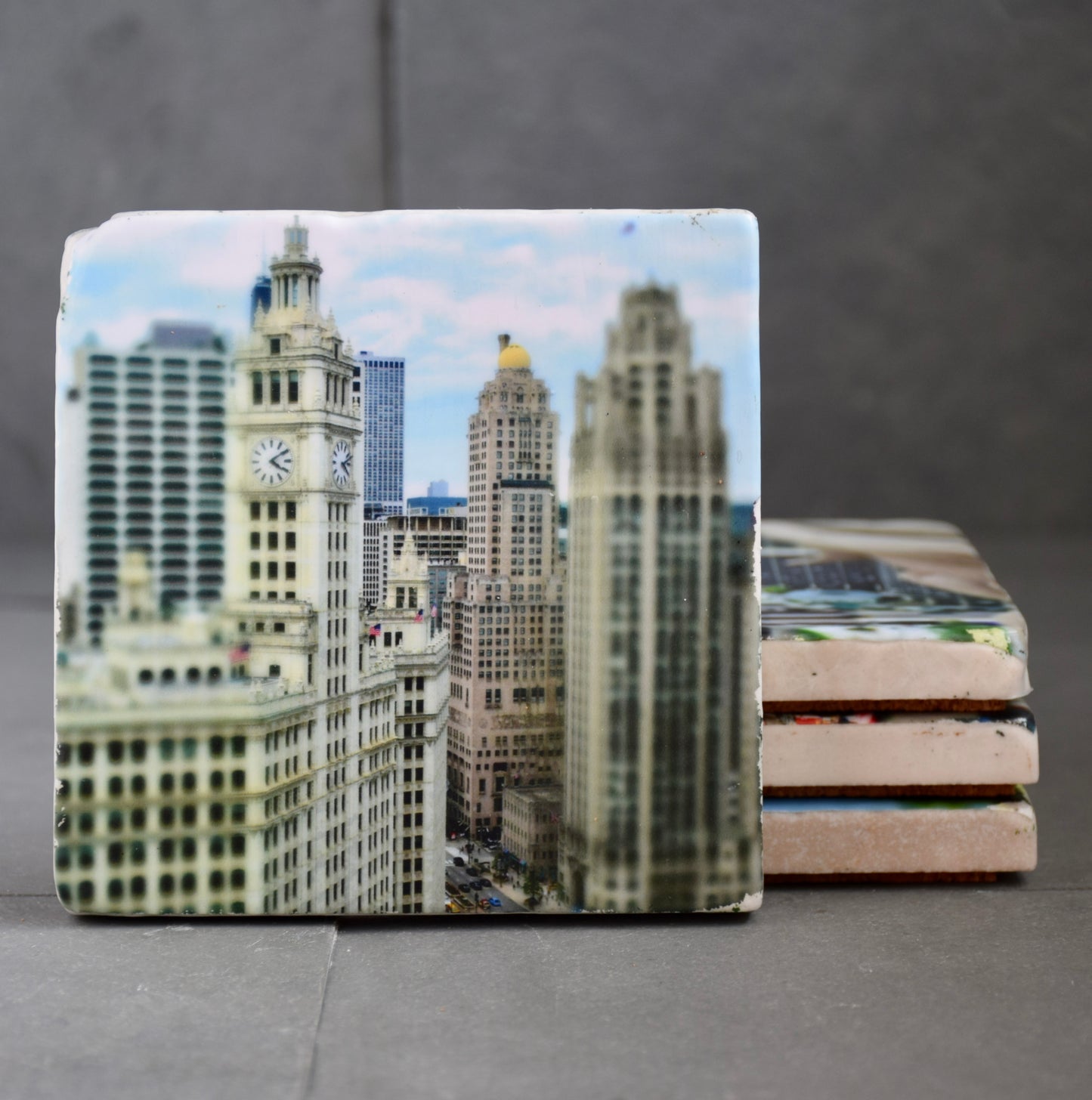 Stone Coasters - Chicago Coasters of Downtown Chicago