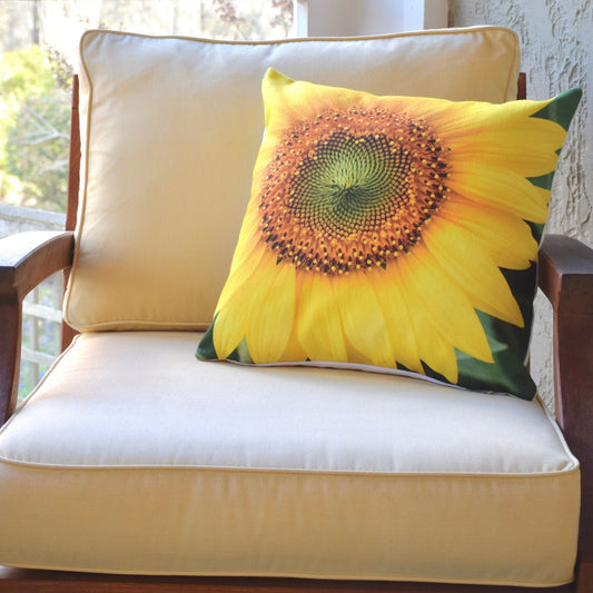 Sunflower Pillow - Sunflower Summer Decor Pillow