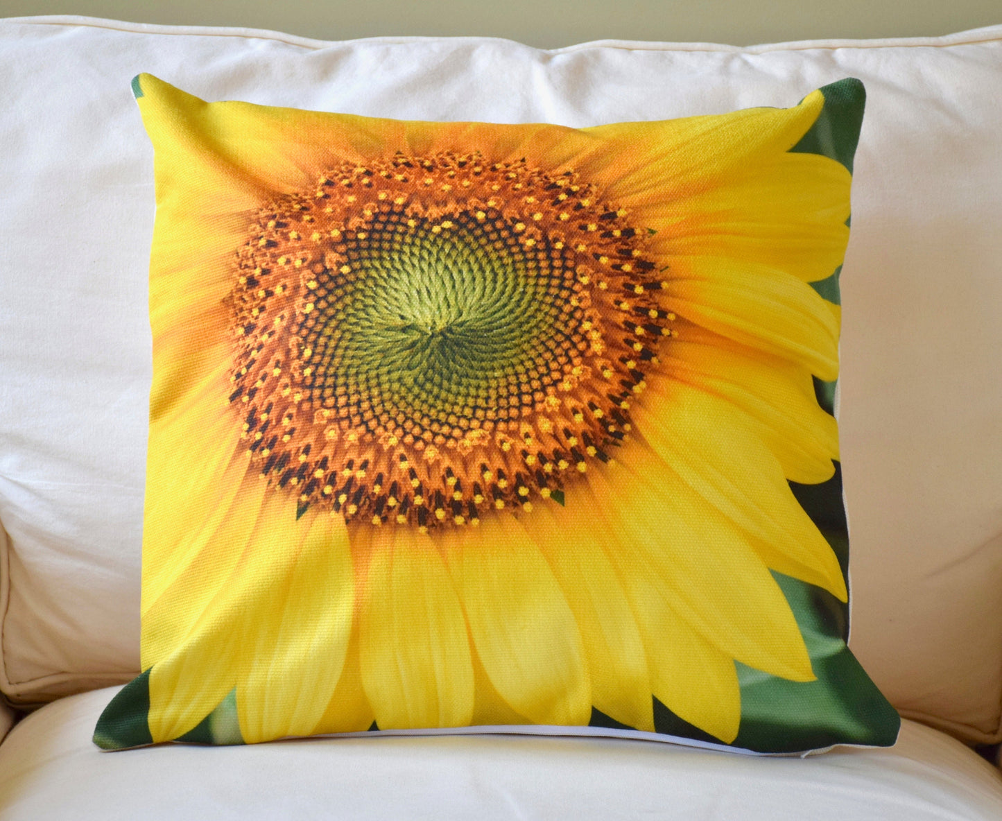 Sunflower Pillow - Sunflower Summer Decor Pillow