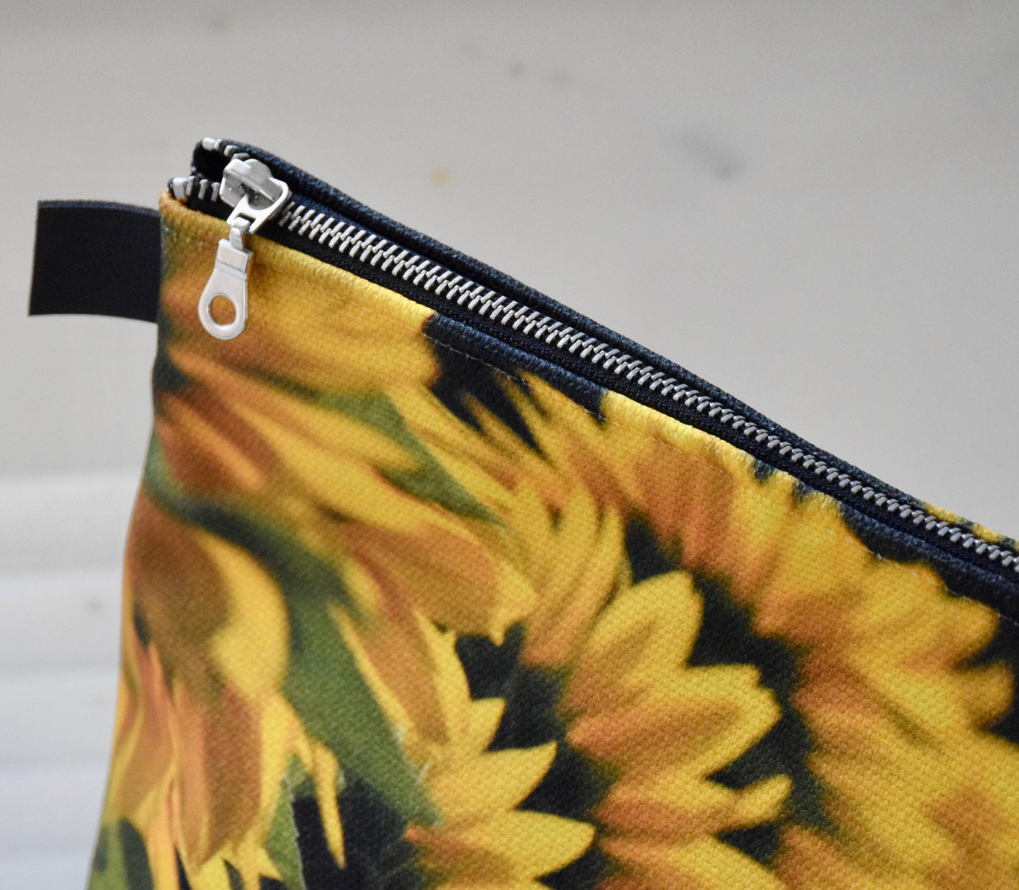 Sunflower Makeup Bag - Travel Makeup Bag