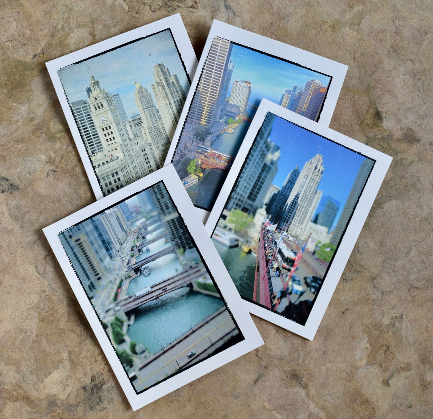 Chicago Greeting Cards - Eco-Friendly, Hand Printed Cards of Chicago