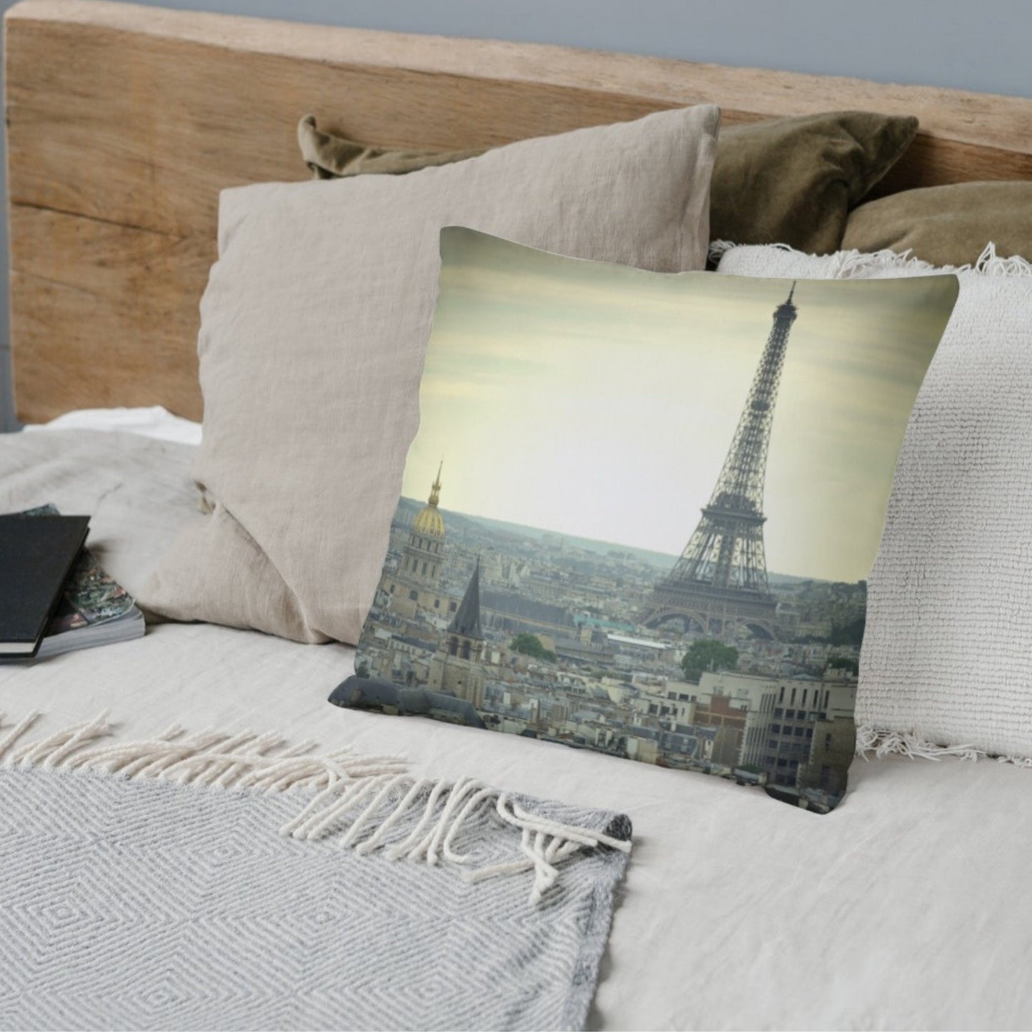 Paris Pillow - Paris Eiffel Tower Throw Pillow