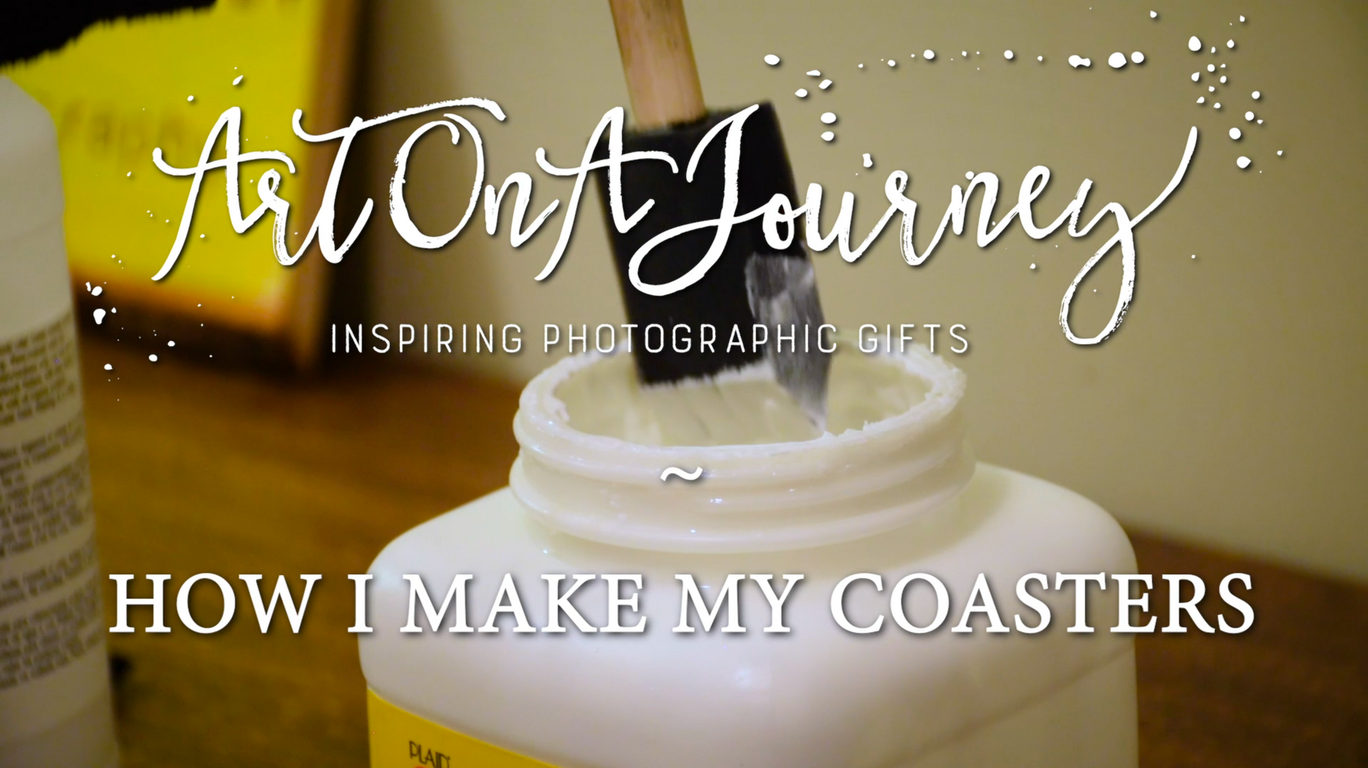 Load video: Video for how I make my coasters