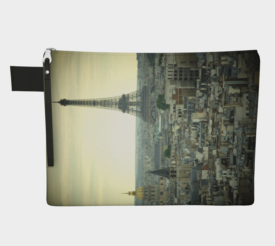 Paris Wristlet Bag - Eiffel Tower Wristlet Handbag
