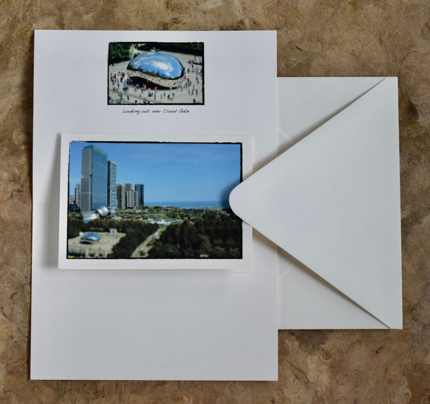 Chicago Greeting Cards - Hand Printed, Eco-Friendly Chicago Loop Cards