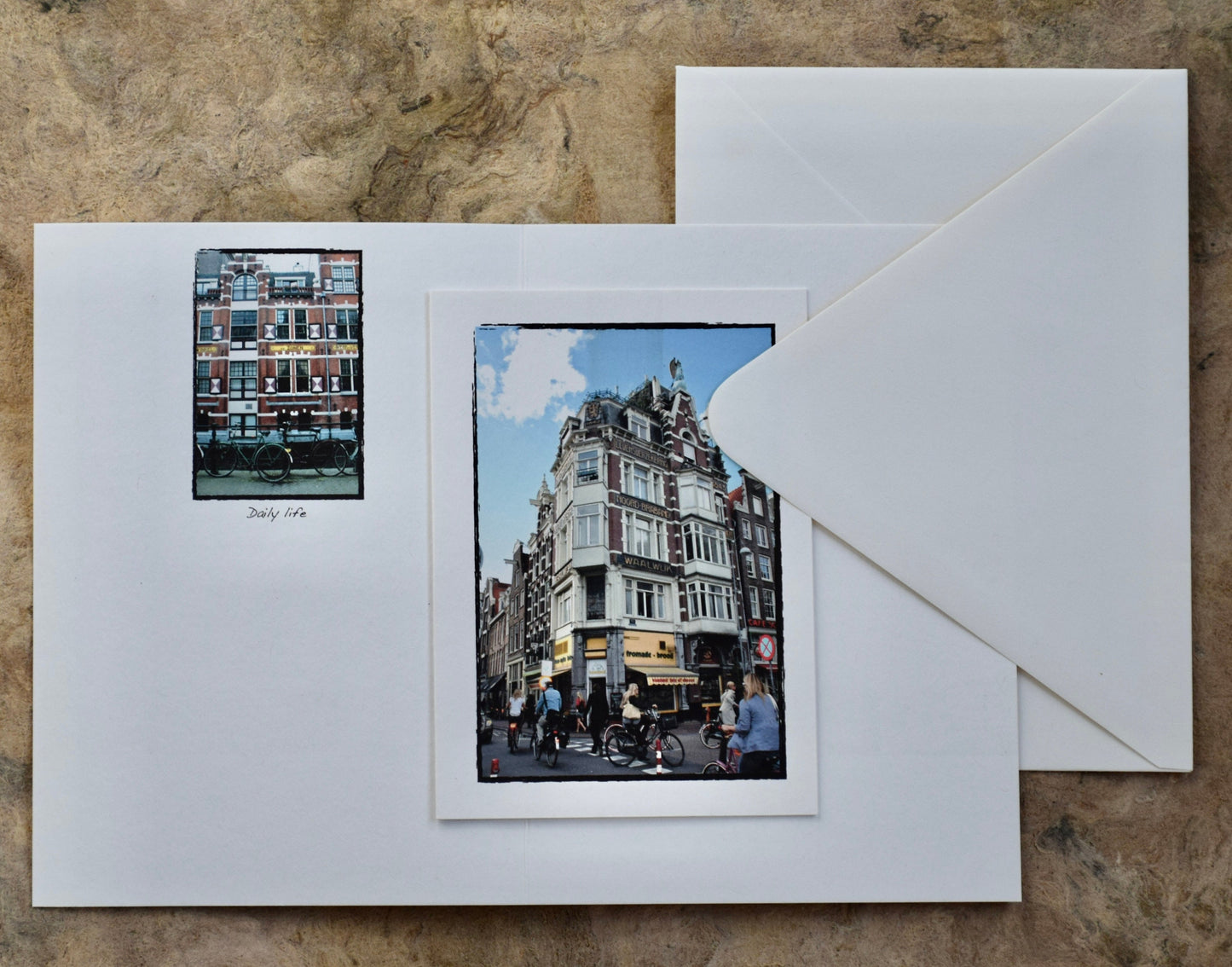 Amsterdam Greeting Cards - Eco- Friendly, Hand Printed Amsterdam Cards