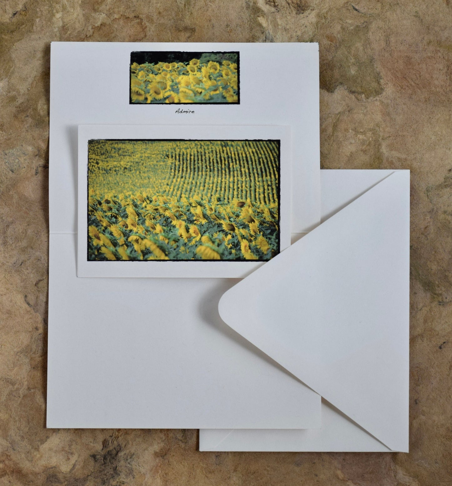 Sunflower Greeting Cards - Inspirational, Eco-Friendly Sunflower Cards